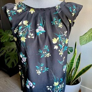 LC Lauren Conrad Floral Blouse
